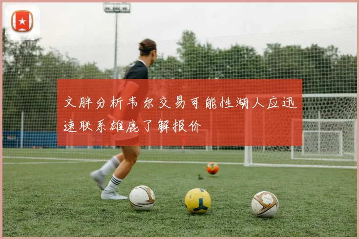 文胖分析韦尔交易可能性湖人应迅速联系雄鹿了解报价