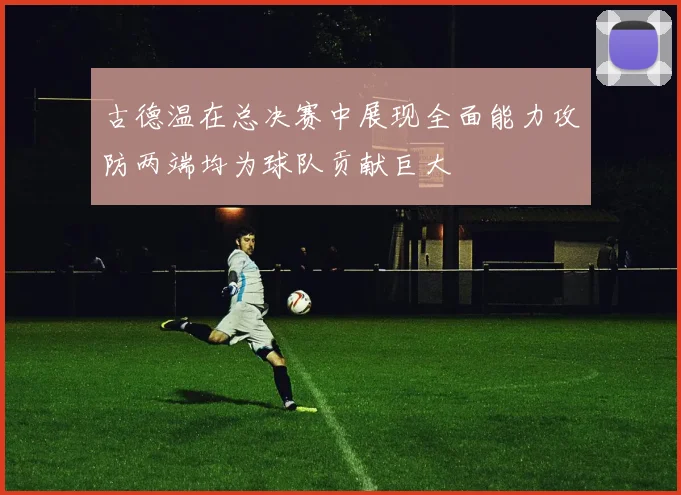 古德温在总决赛中展现全面能力攻防两端均为球队贡献巨大